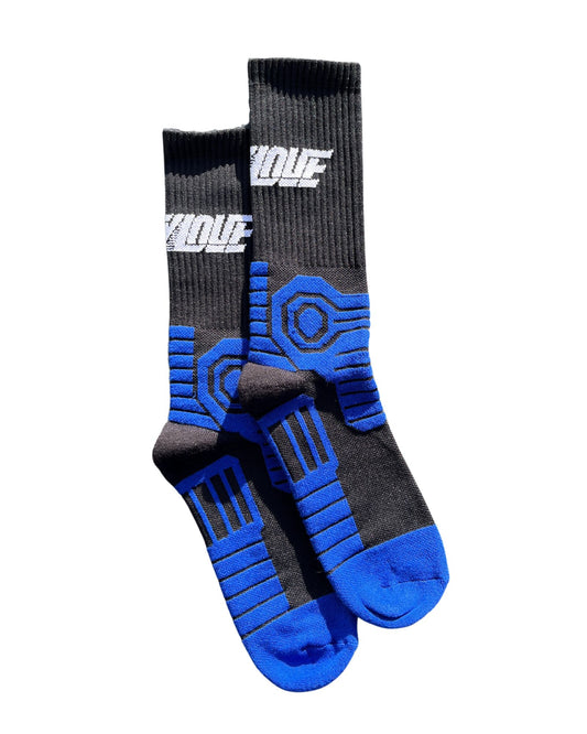 TURBO Socks - Black/White TT Blue
